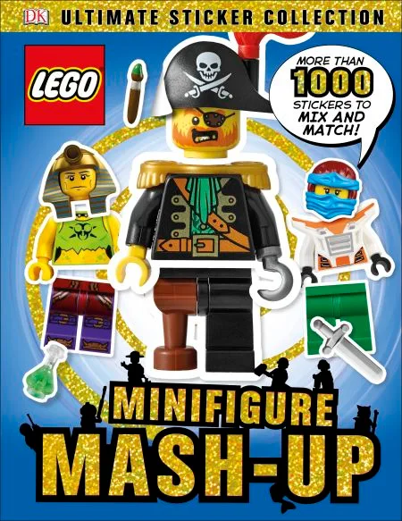 LEGO 9781465444646-1 Minifigure Mash-up: Ultimate Sticker Collection