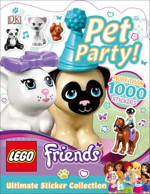 LEGO 9781465451309-1 Friends: Ultimate Sticker Collection: Pet Party!