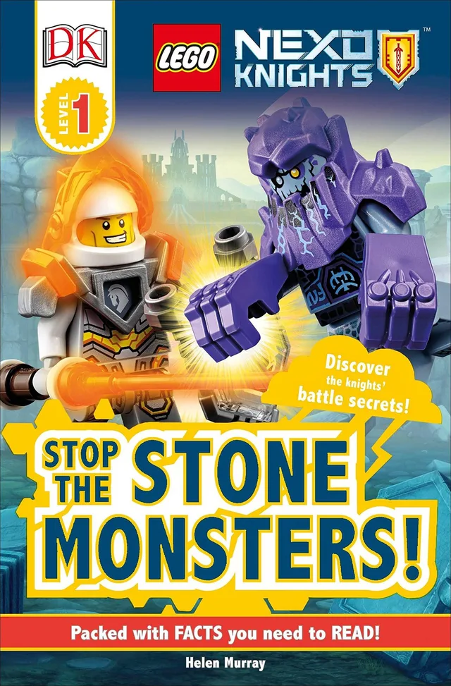 LEGO 9781465455765-1 DK Readers Level 1: Nexo Knights: Stop the Stone Monsters