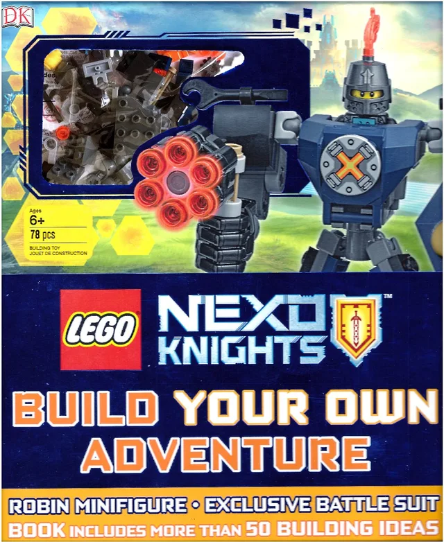 LEGO 9781465460875-1 Nexo Knights: Build Your Own Adventure
