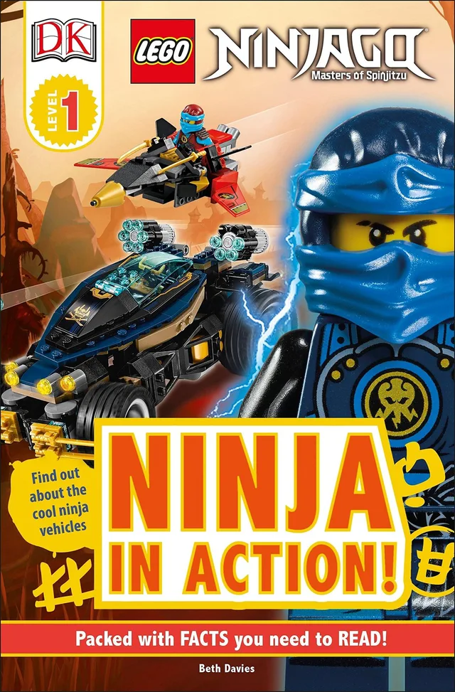 LEGO 9781465466594-1 DK Readers Level 1: Ninjago: Ninja in Action!