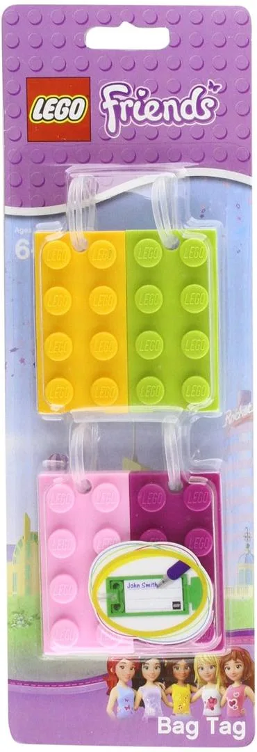LEGO 9781472608772-1 Friends Bag Tag