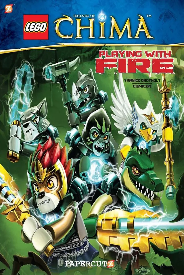 LEGO 9781629914589-1 Legends of Chima: Volume 6: Playing with Fire