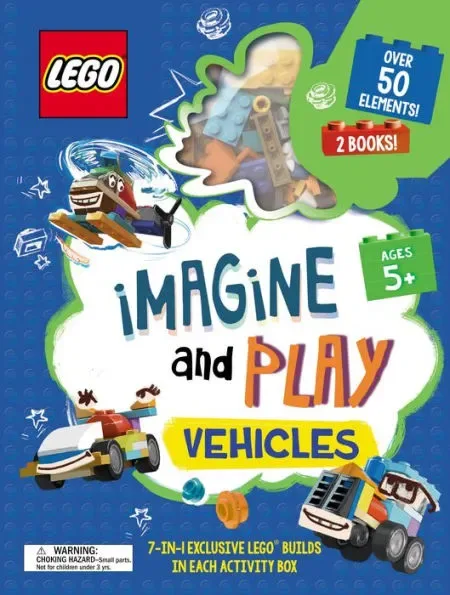 LEGO 9781728213545-1 Imagine and Play - Vehicles