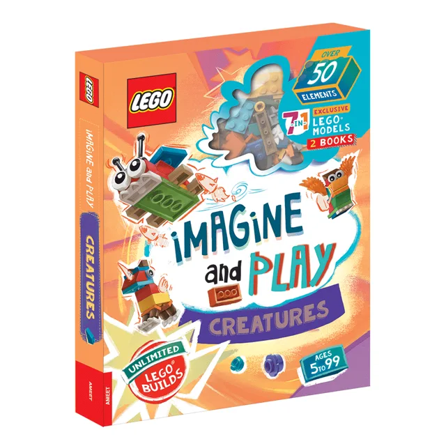 LEGO 9781760505967-1 Imagine and Play: Creatures