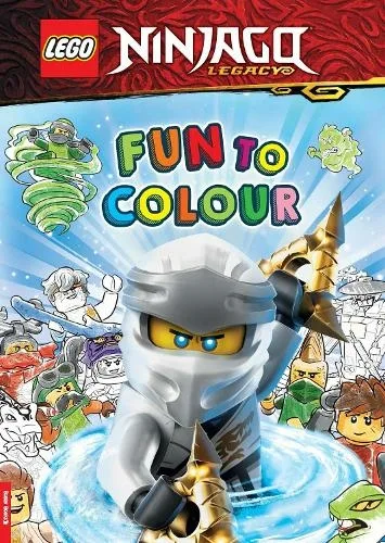 LEGO 9781780557762-1 Ninjago Legacy: Fun to Colour