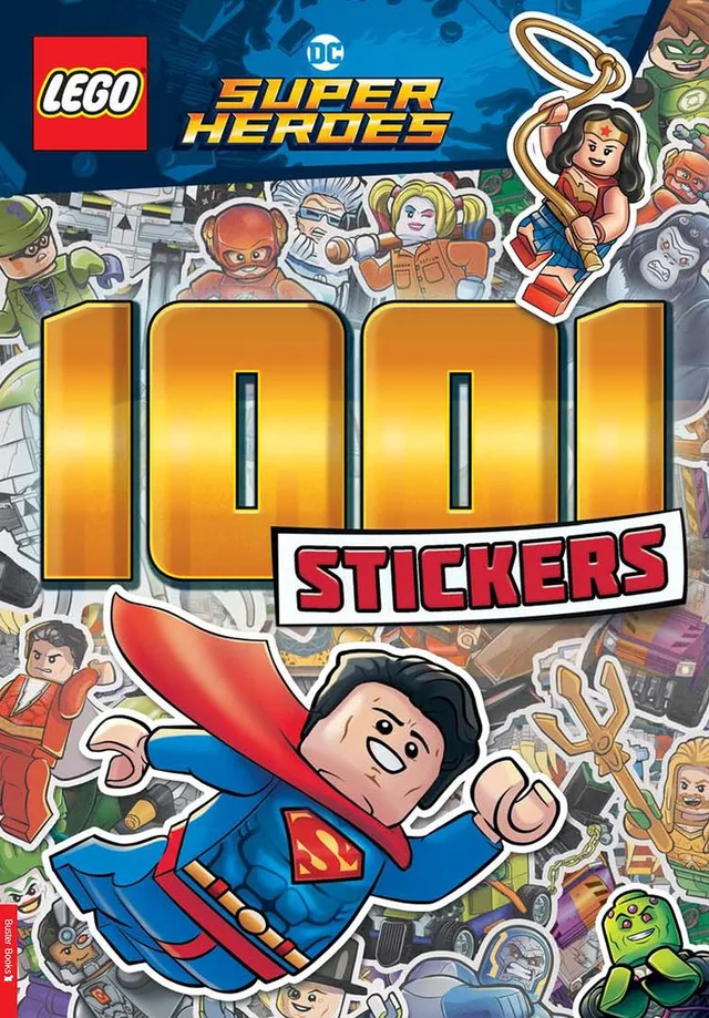 LEGO 9781780558790-1 DC Comics Super Heroes: 1001 Stickers