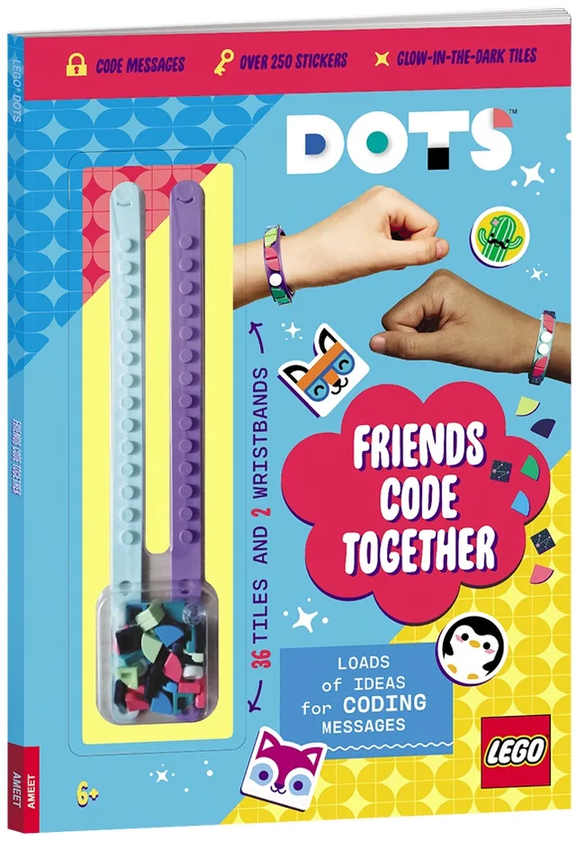 LEGO 9781780559452-1 DOTS: Friends Code Together