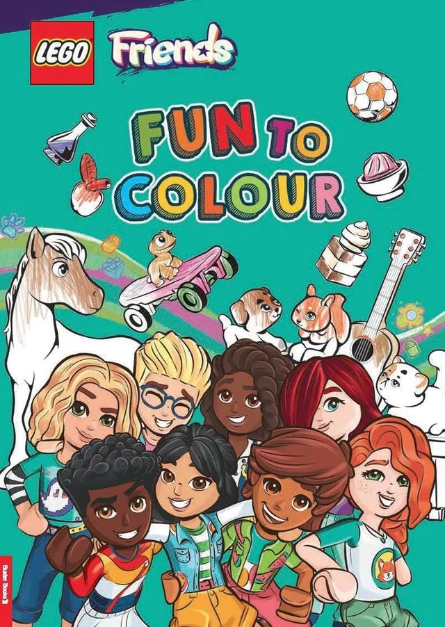 LEGO 9781780559575-1 Friends: Fun to Colour