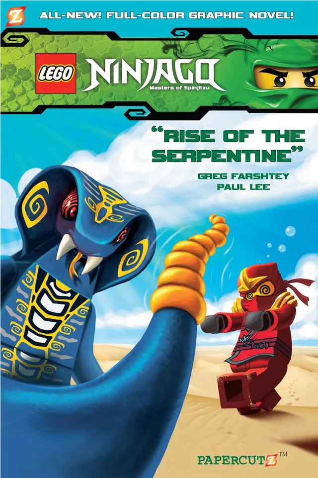 LEGO 9781782761945-1 Ninjago: Volume 3: Rise of the Serpentine
