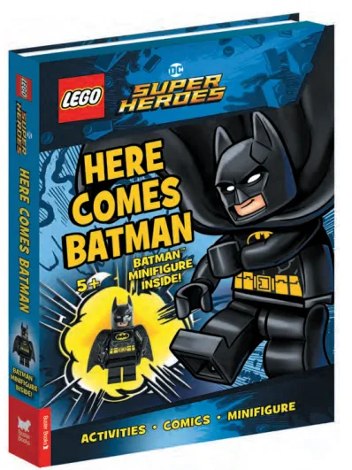 LEGO 9781837250318-1 DC Comics Super Heroes: Here Comes Batman