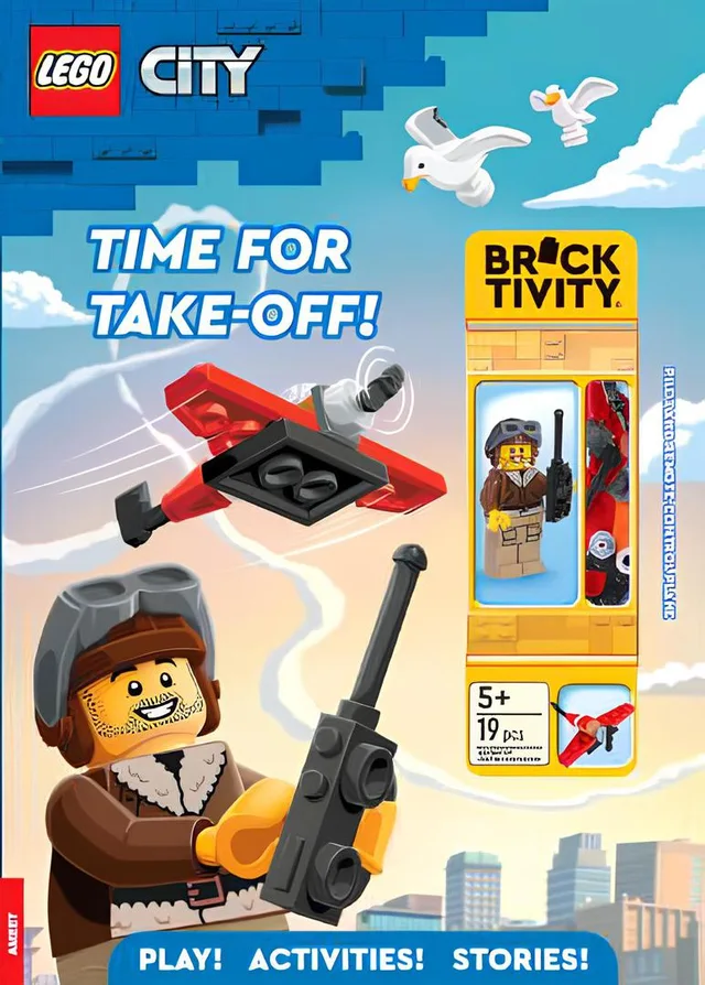 LEGO 9781837250820-1 City: Time for Take-off!