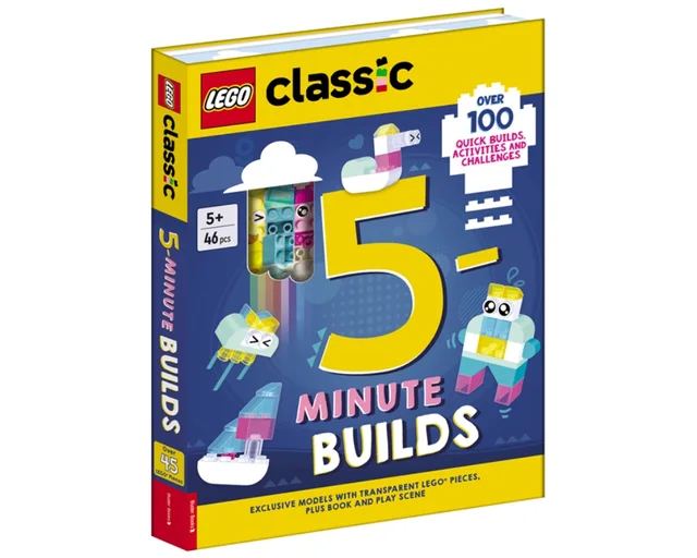 LEGO 9781837250851-1 Classic: 5-Minute Builds