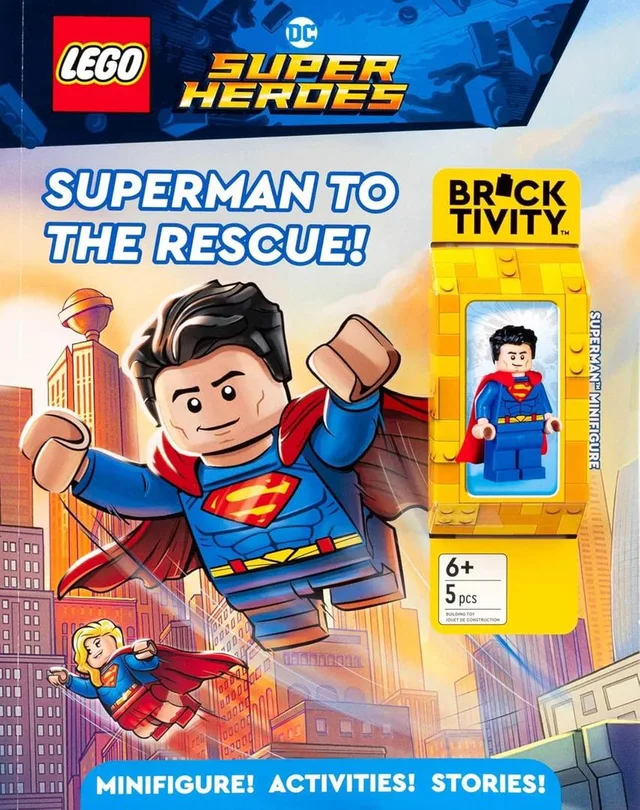 LEGO 9781837250936-1 DC Comics Super Heroes: Superman to the Rescue