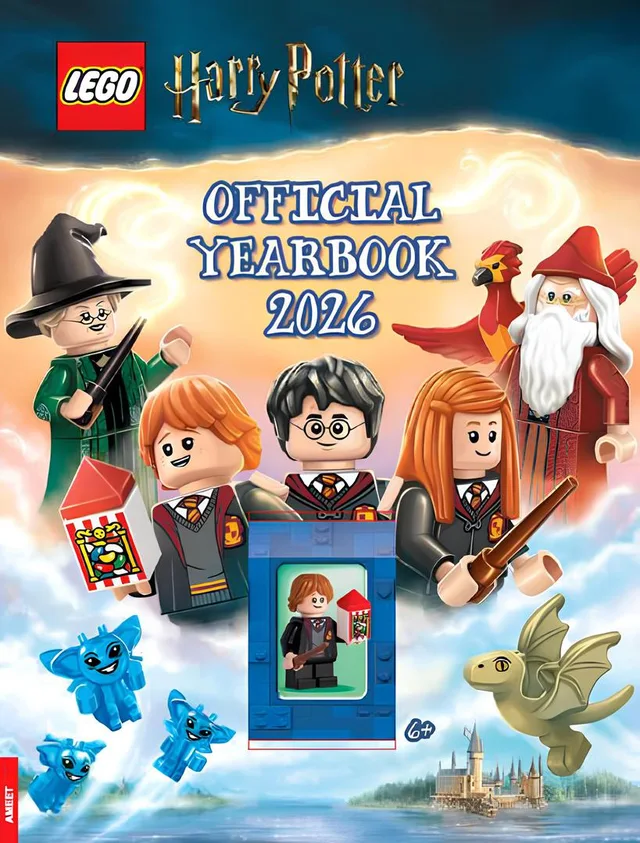 LEGO 9781837251117-1 Harry Potter: Official Yearbook 2026