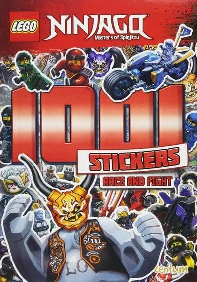 LEGO 9781912564637-1 Ninjago: 1001 Stickers - Race and Fight