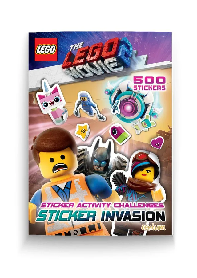 LEGO 9781912841530-1 The LEGO Movie 2: Sticker Activity Challenges: Sticker Invasion