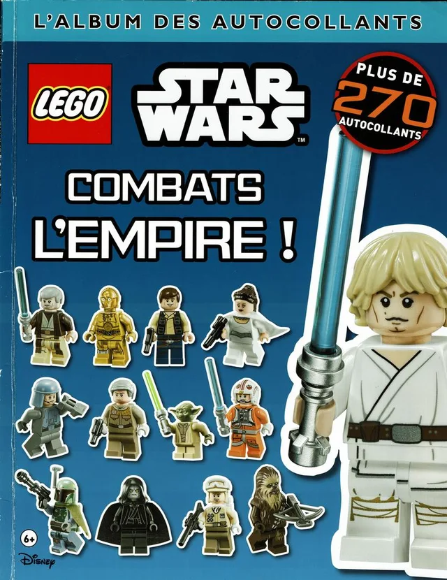 LEGO 9782364803633-1 Star Wars: Combats l'empire !- l'album des autocollants