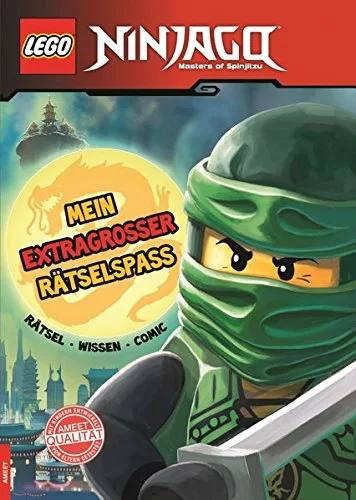 LEGO 9783960800750-1 Ninjago: Mein Extragrosser Rätselspass