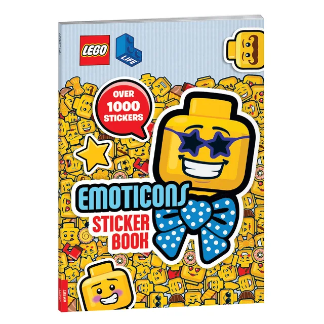 LEGO 9783960801511-1 LEGO Life: Emoticons Sticker Book