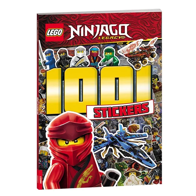 LEGO 9783960804239-1 Ninjago Legacy: 1001 Stickers