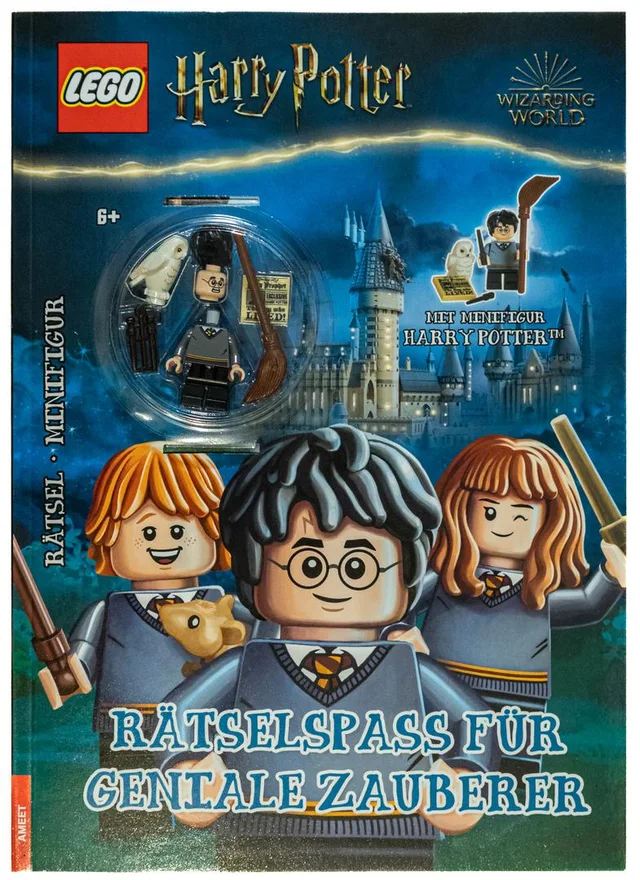 LEGO 9783960806707-1 Harry Potter: Rätselspass für Geniale Zauberer