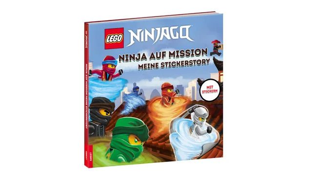 LEGO 9783960807261-1 Ninjago: Ninja auf Mission - Meine Stickerstory