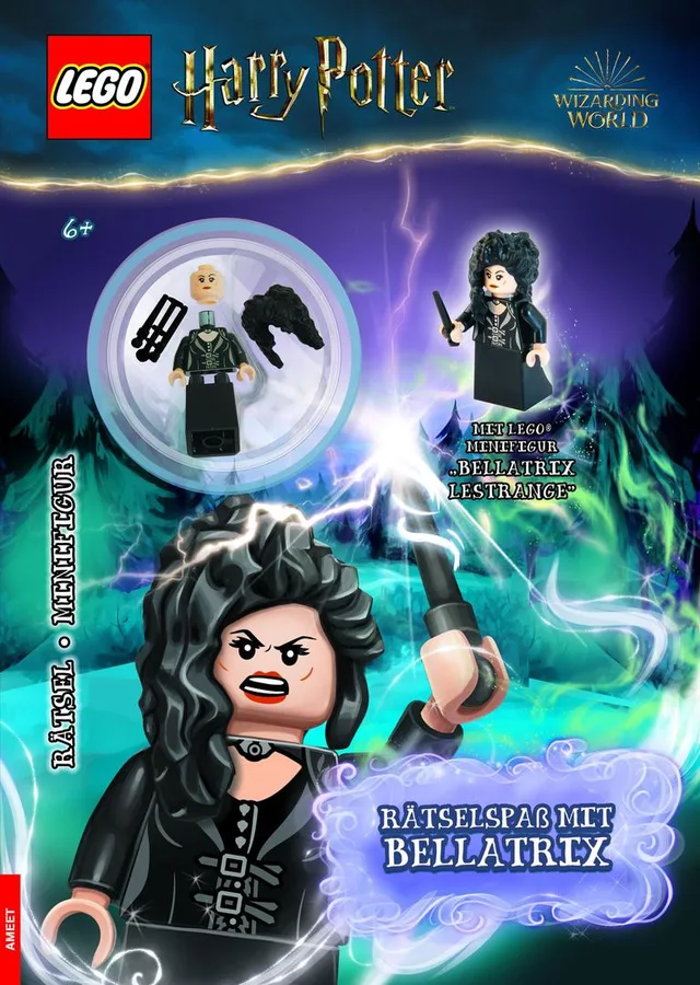 LEGO 9783960808497-1 Harry Potter: Rätselspass mit Bellatrix