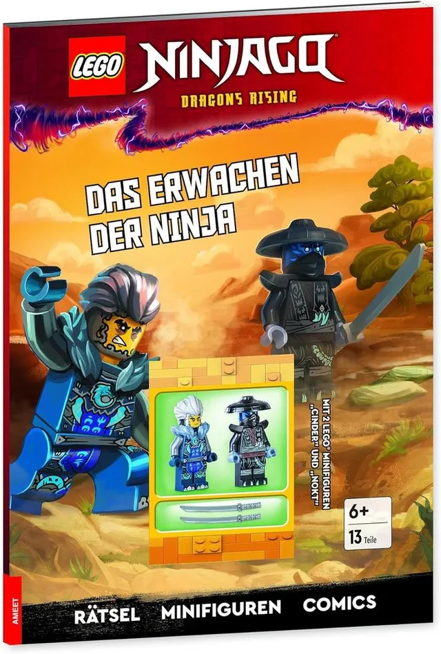 LEGO 9783960808930-1 Ninjago: Dragons Rising: Das Erwachen der Ninja