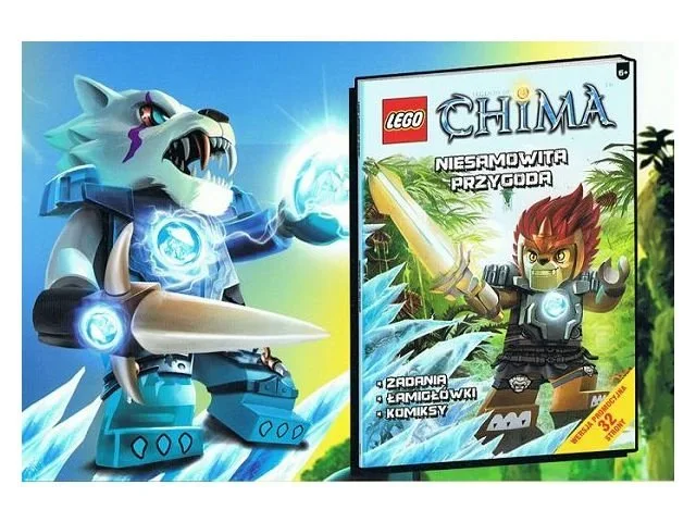 LEGO 9788325317393-1 Legends of Chima: Niesamowita Przygoda