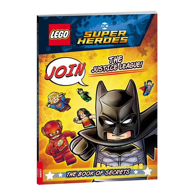LEGO 9788325327439-1 DC Comics Super Heroes: Join the Justice League: The Book of Secrets