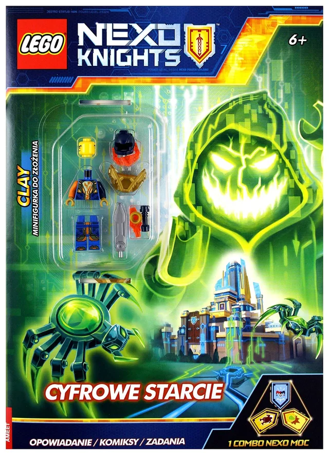 LEGO 9788325327934-1 Nexo Knights: Cyfrowe starcie