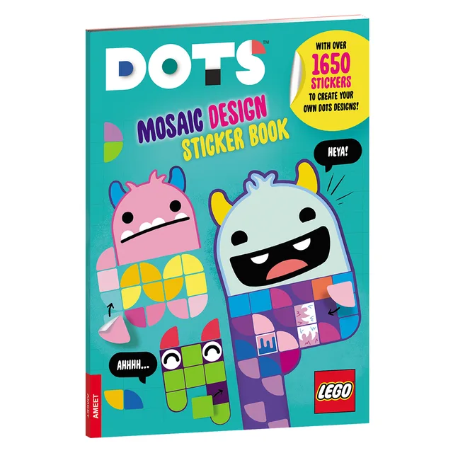 LEGO 9788325336097-1 DOTS: Mosaic Design Sticker Book