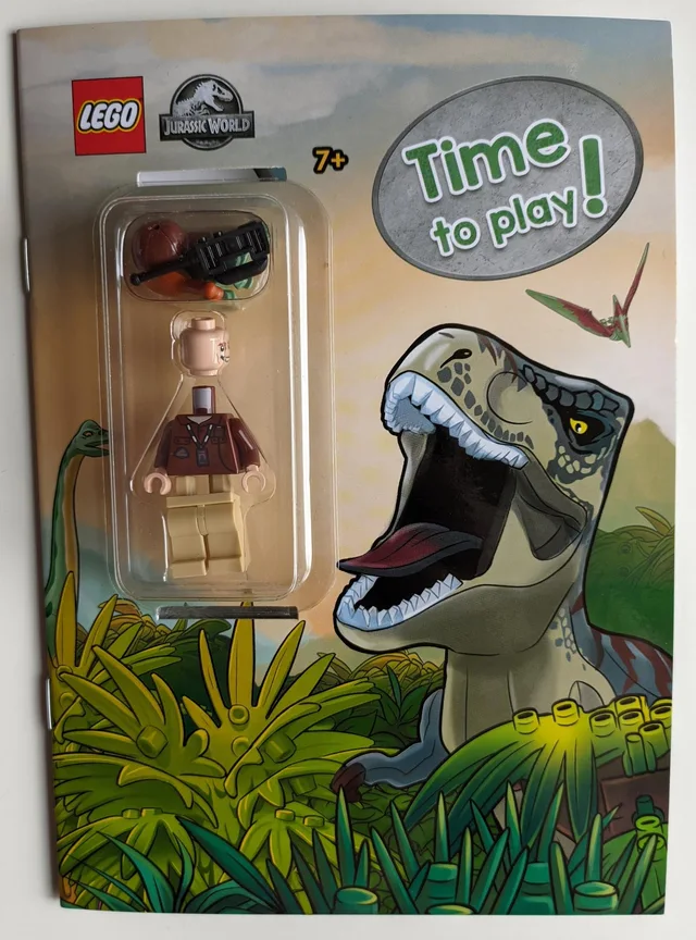 LEGO 9788325339142-1 Jurassic World: Time to play!