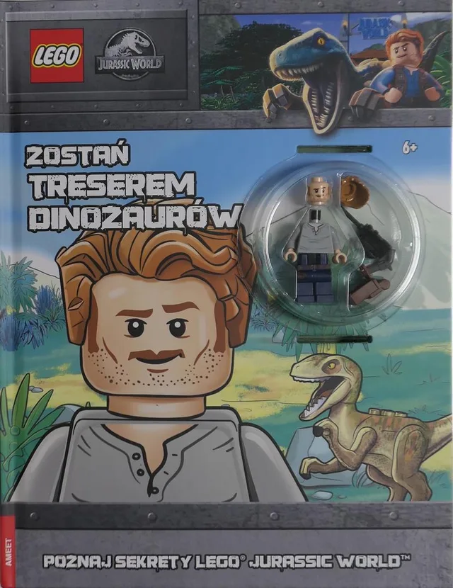 LEGO 9788325341343-1 Jurassic World: Zostań Treserem Donozaurów