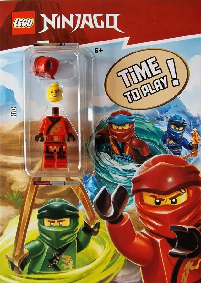 LEGO 9788325341381-1 Ninjago: Time to Play! Kai