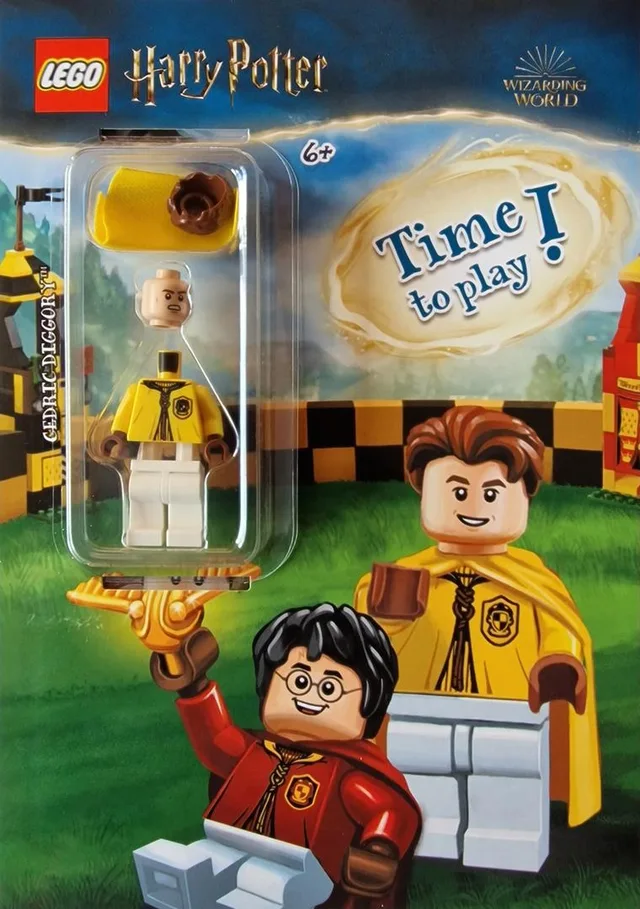 LEGO 9788325341398-1 Harry Potter: Time to Play! Cedric Diggory