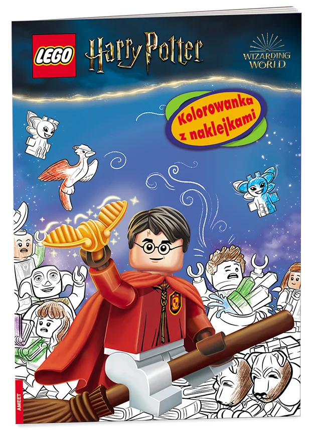 LEGO 9788325341541-1 Harry Potter: Kolorowanka z Naklejkami