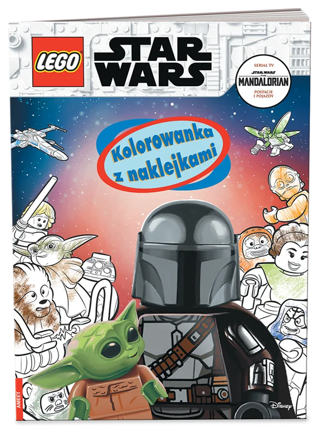 LEGO 9788325341671-1 Star Wars: Kolorowanka z Naklejkami