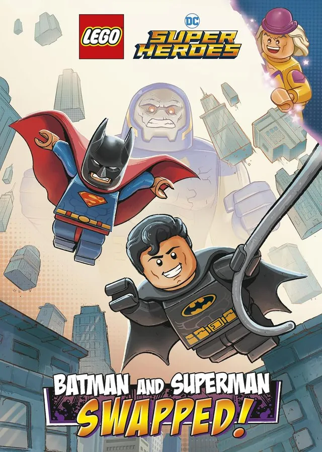 LEGO 9788325342128-1 DC Comics Super Heroes: Batman and Superman Swapped!