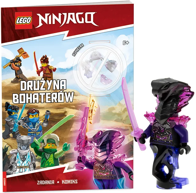LEGO 9788325342159-1 Ninjago: Drużyna Bohaterów
