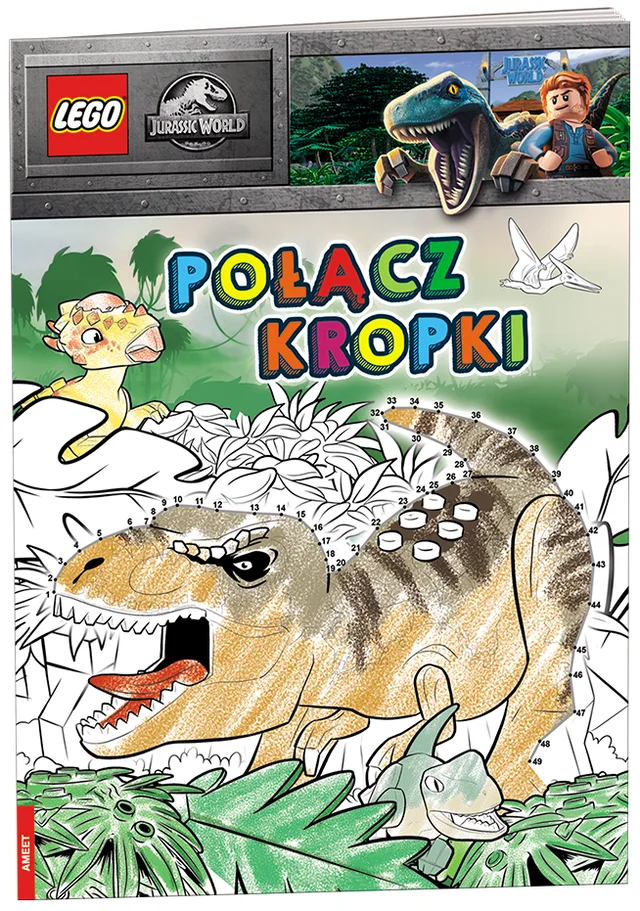 LEGO 9788325342388-1 Jurassic World: Połącz kropki