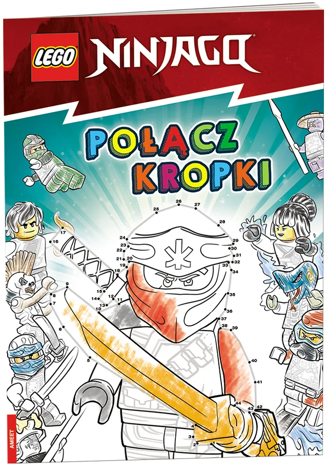 LEGO 9788325342395-1 Ninjago: Połącz kropki