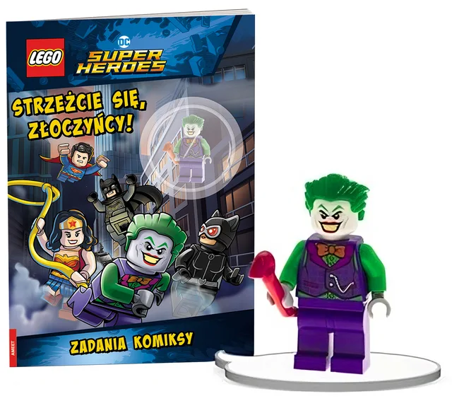 LEGO 9788325342623-1 DC Comics Super Heroes: Strzeżcie się, złoczyńcy!