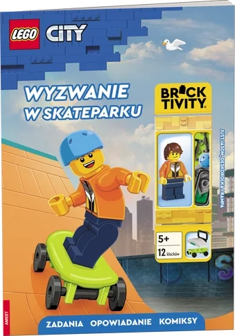LEGO 9788325347161-1 City: Wyzwanie w Skateparku