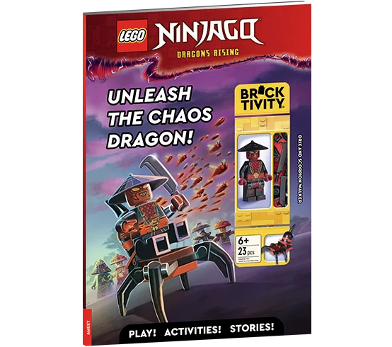 LEGO 9788325347178-1 Ninjago: Dragons Rising: Unleash the Chaos Dragon