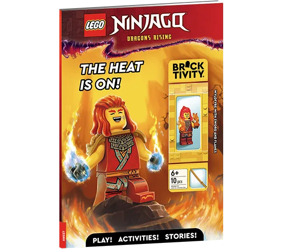 LEGO 9788325347215-1 Ninjago: Dragons Rising: The Heat is On