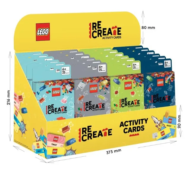 LEGO 9789002284755-1 ReCreate Activity Cards Display