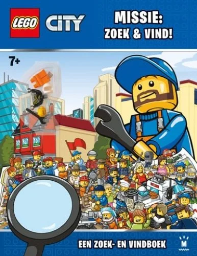 LEGO 9789030503934-1 City: Mission Search and Find Book