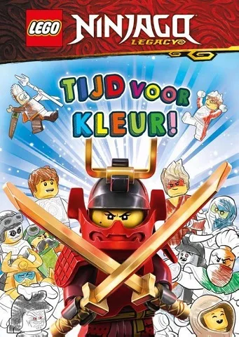 LEGO 9789030507666-1 Ninjago Legacy: Tijd Voor Kleur